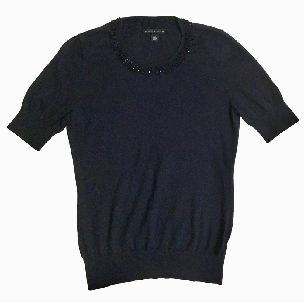 Navy Blue Banana Republic Sweater Size S